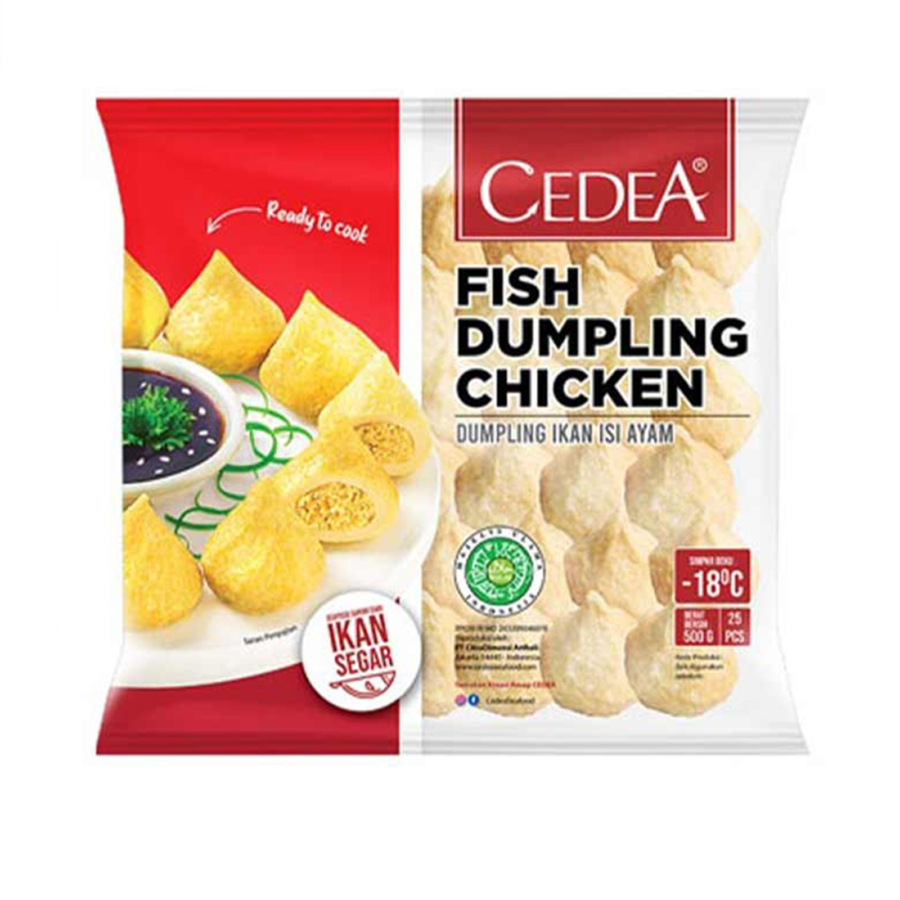 

CEDEA Fish Dumpling Chicken Aneka Varian | Dumpling Ikan isi Ayam