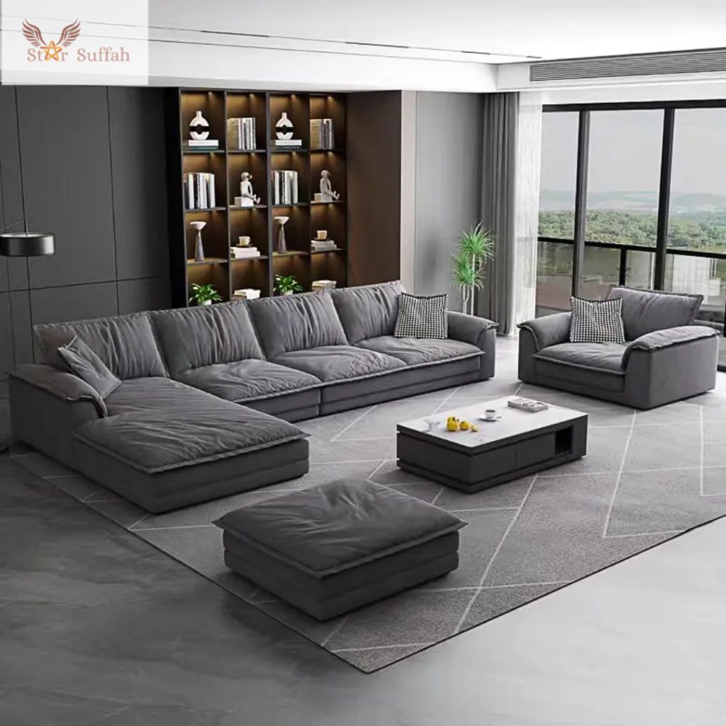 Sofa L minimalis model kursi sofa tamu model sofa malas