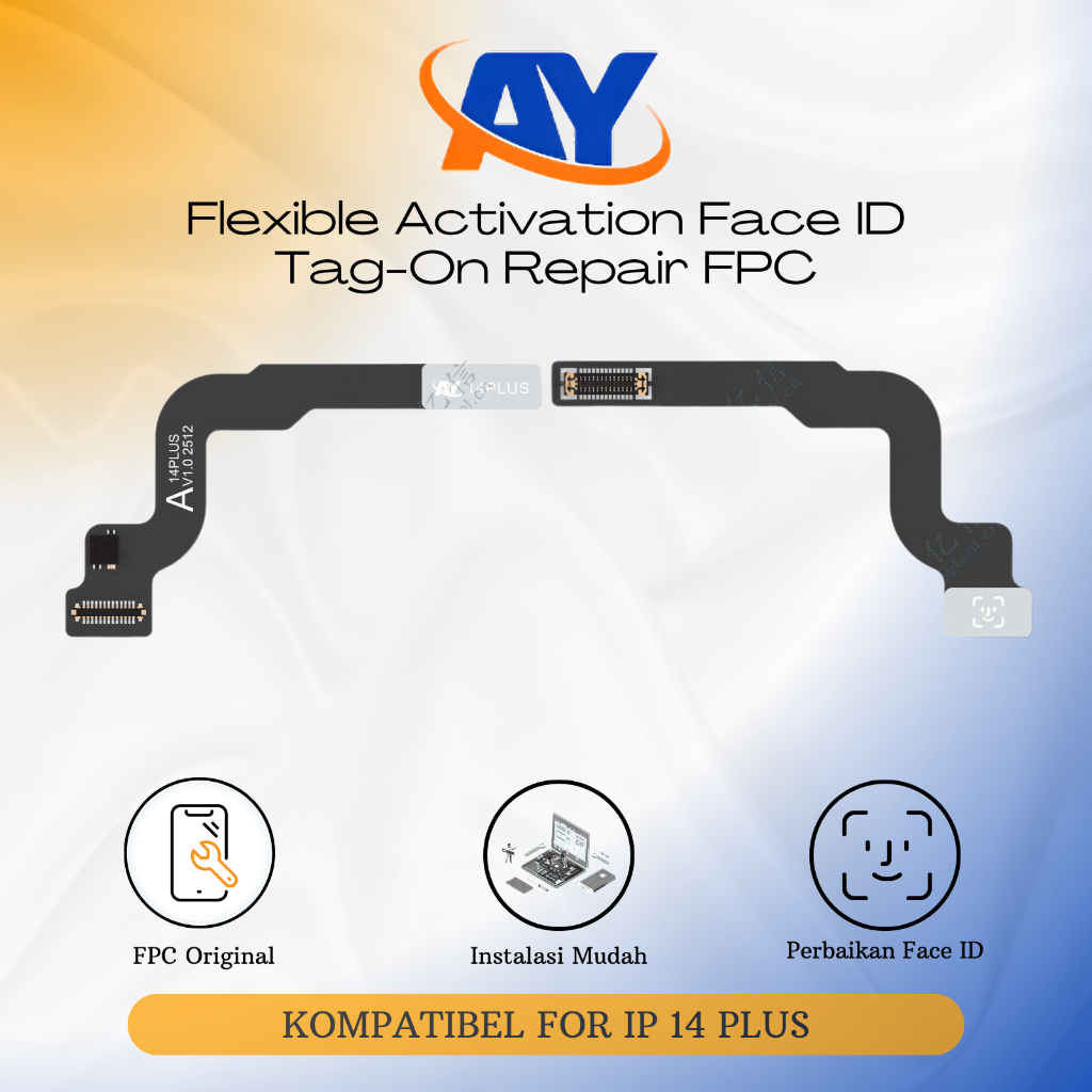 AY - Flexible IP 14 Plus Face ID Tag-On Repair FPC Original