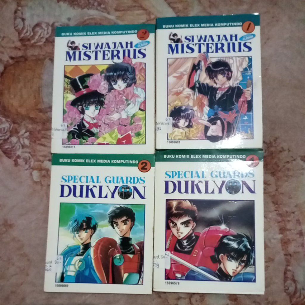 komik spesial guards dan si wajah misterius