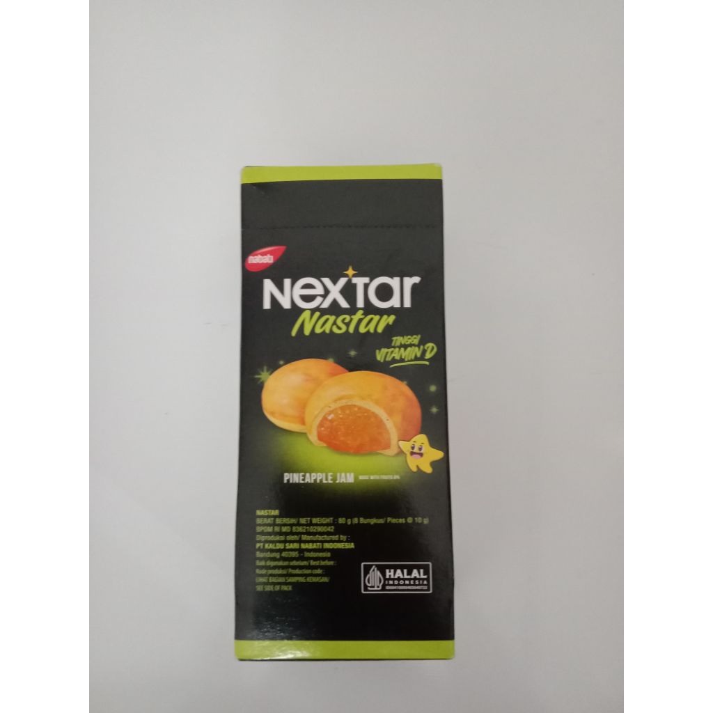 

NextarNastarNabati80gr(8bks/pcs@10gr)