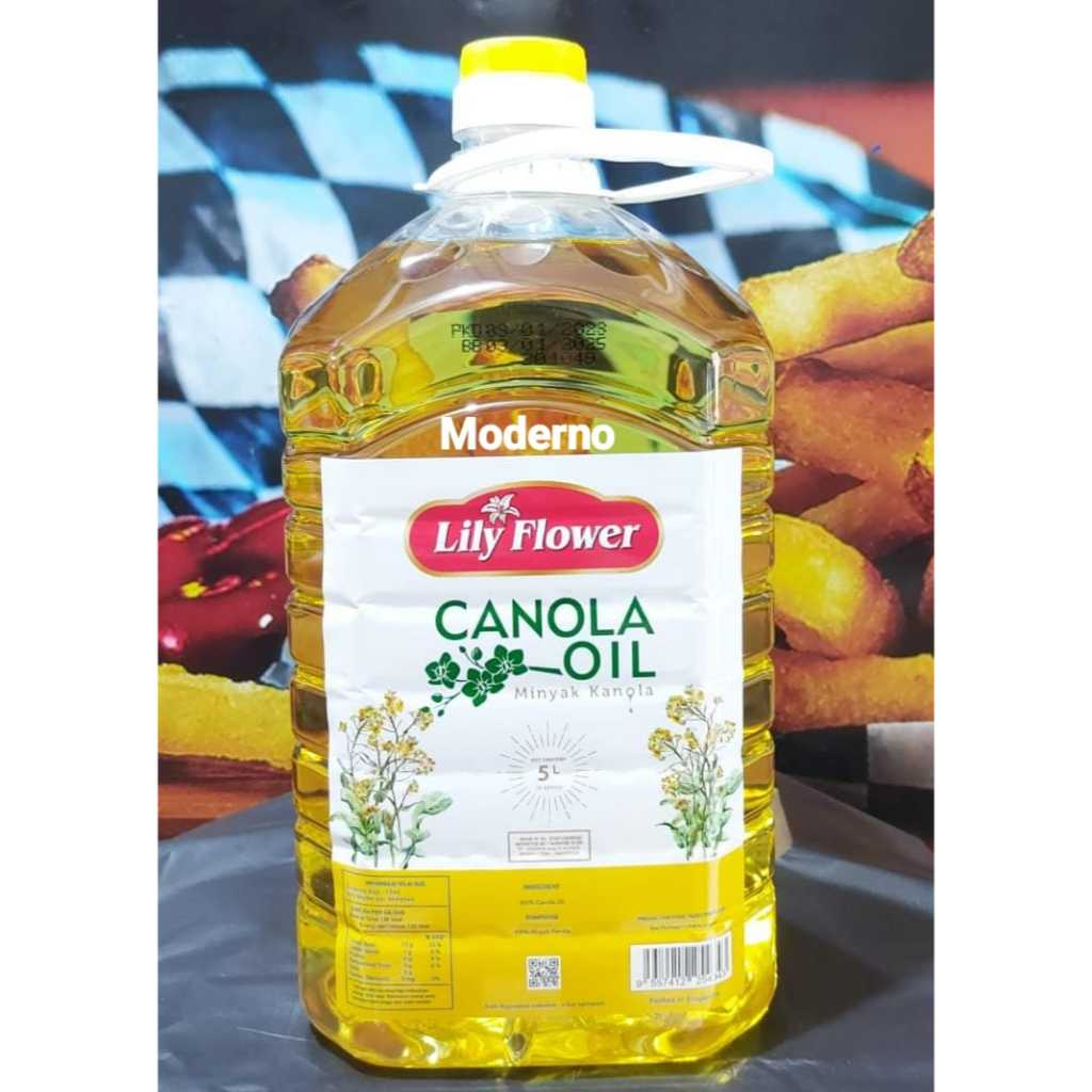 

Lily Flower Minyak Canola 5 Liter - Minyak Kanola 5 Liter