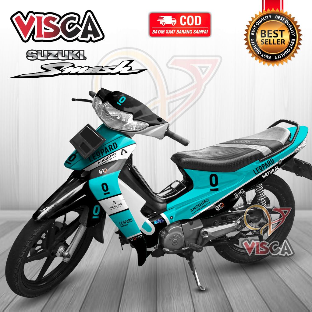 Decal Smash 110 Lama Full Body Stiker Smash 110 Lama Full Body Stiker Motor Smash 110 Variasi Full B