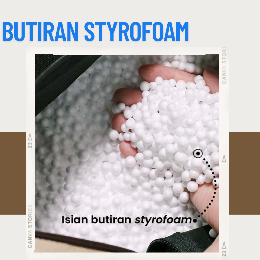 Styrofoam Butiran Sterofoam Beads Gabus Butiran Styrofoam Isian Bean Bag Bantal Boneka