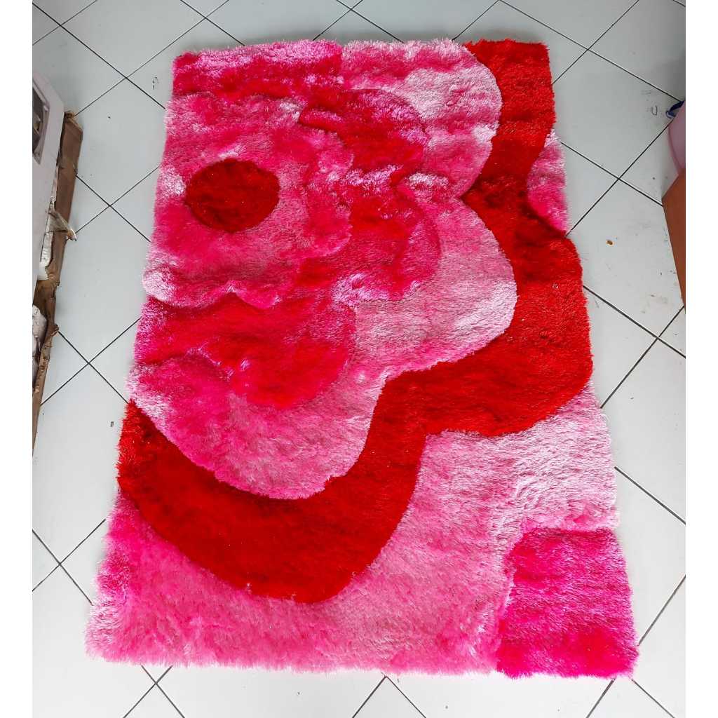 KARPET SHAGGY SILKY 100X150 CM MADE IN KOREA