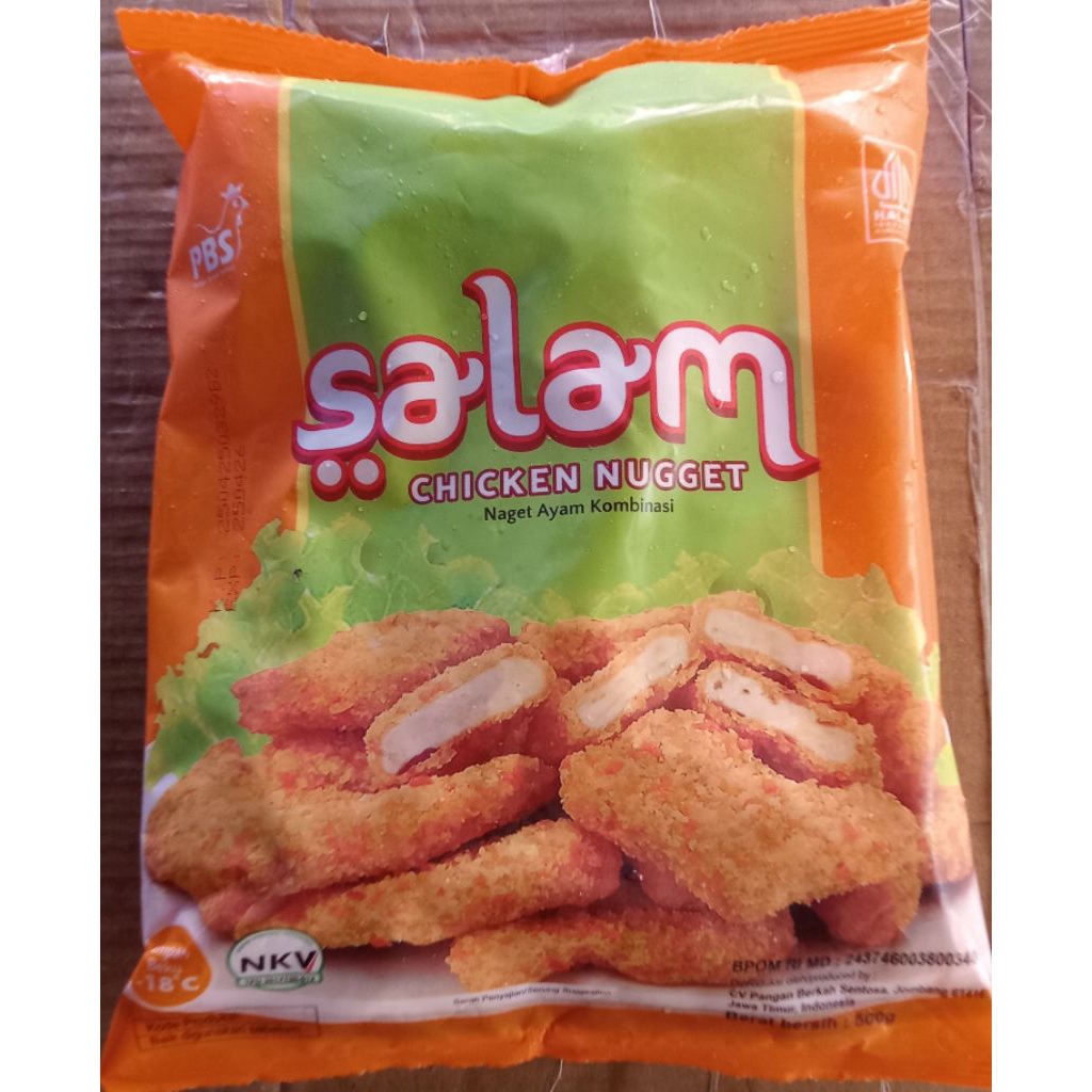 

Nugget Salam Kombinasi 500gr/Zee Frozen Mart