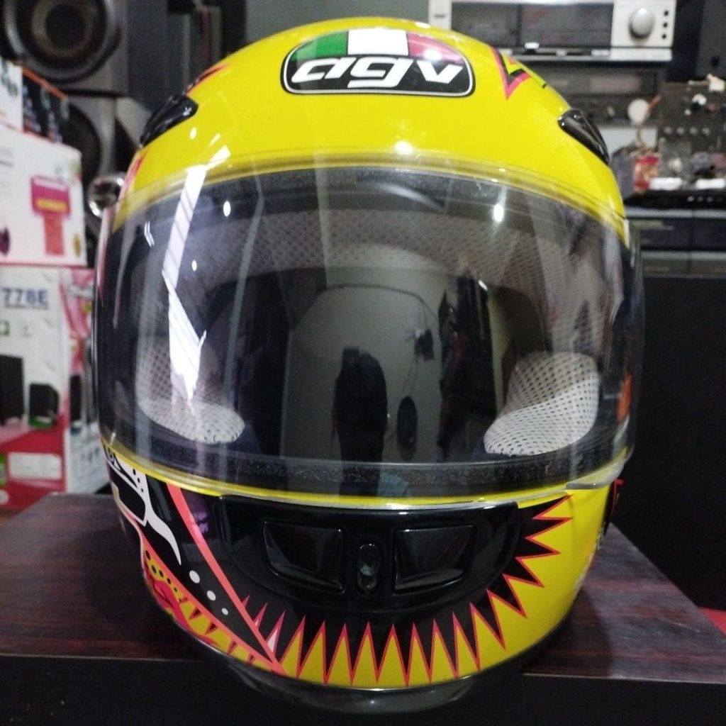 helm agv tbh Valentino Rossi 46 sun and moon size L full original