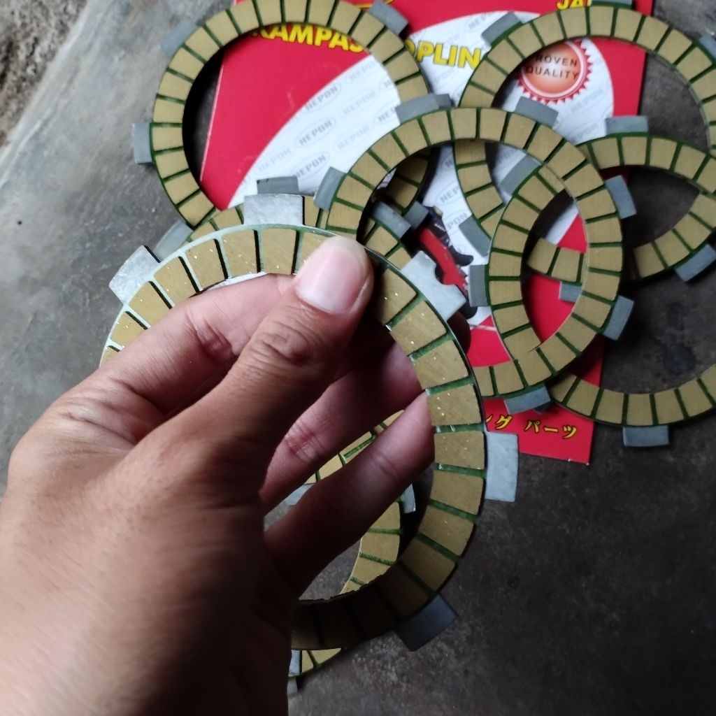 Kampas kopling FR 80 nepon set per kopling smash asli