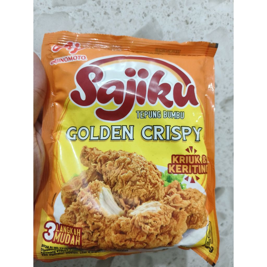 

Sajiku Tepung Bumbu Golden Crispy Keriuk & Keriting Kemasan 200 Gram