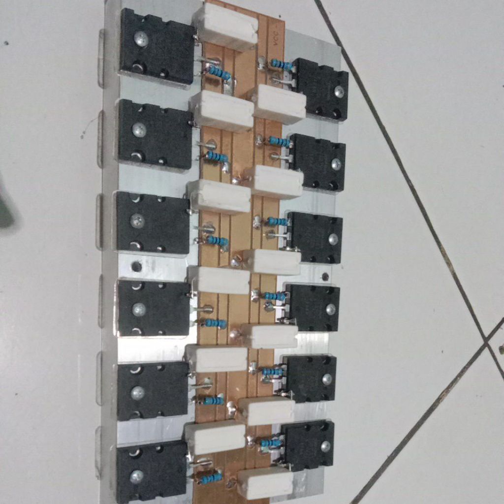 Paket driver 506,final thosiba+ heatsink 20cm streo