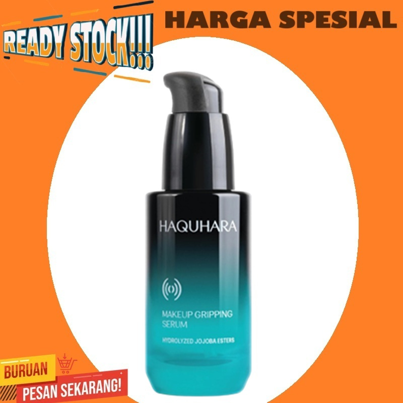Haquhara Jojoba Makeup Gripping Serum Sebelum Make Up Primer Pelembab Wajah Griping Gripped 30 ml