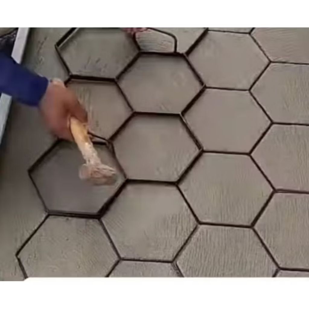 Alat cetakan paving block persegi 6 COD