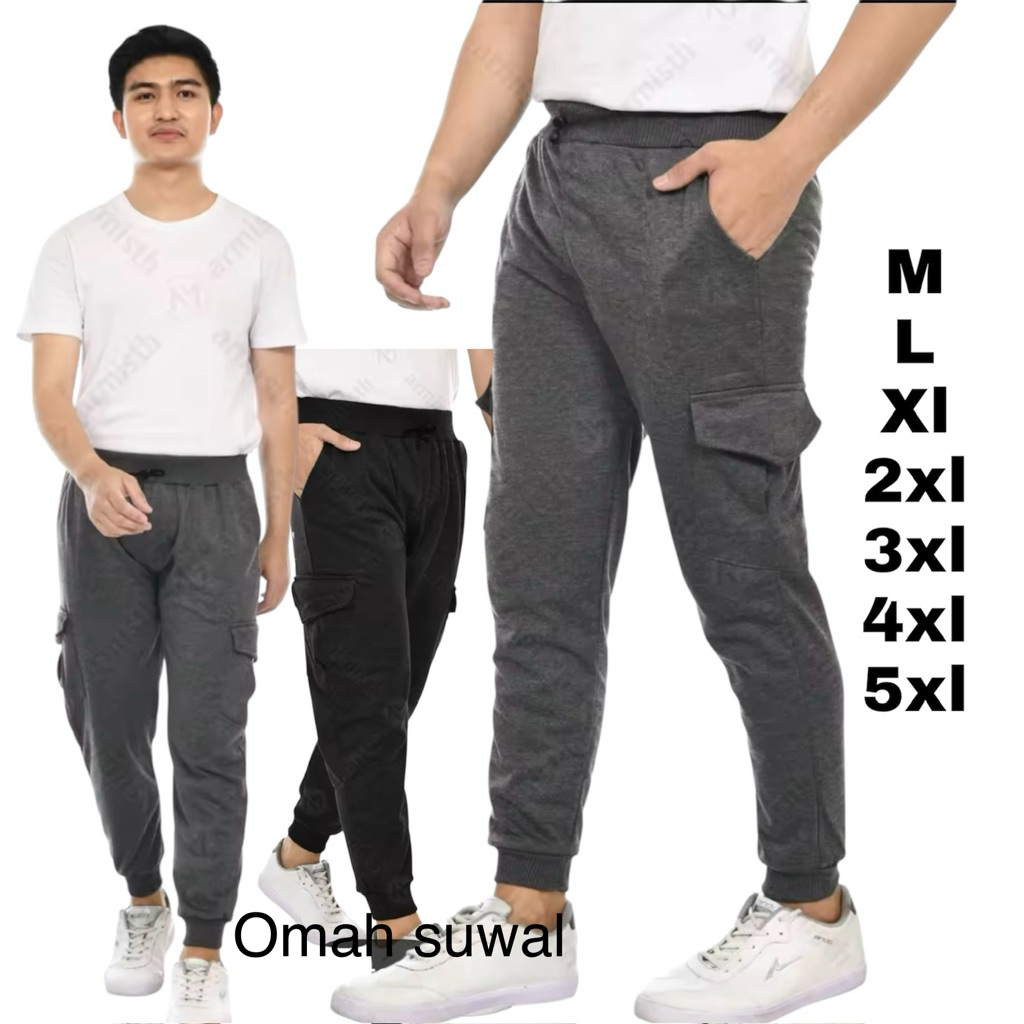 CELANA JOGER PANTS SUPER JUMBO CELANA JOGER CARGO BIGSIZE PRIA CELANA PANJANG JOGER CARGO CELANA JUM