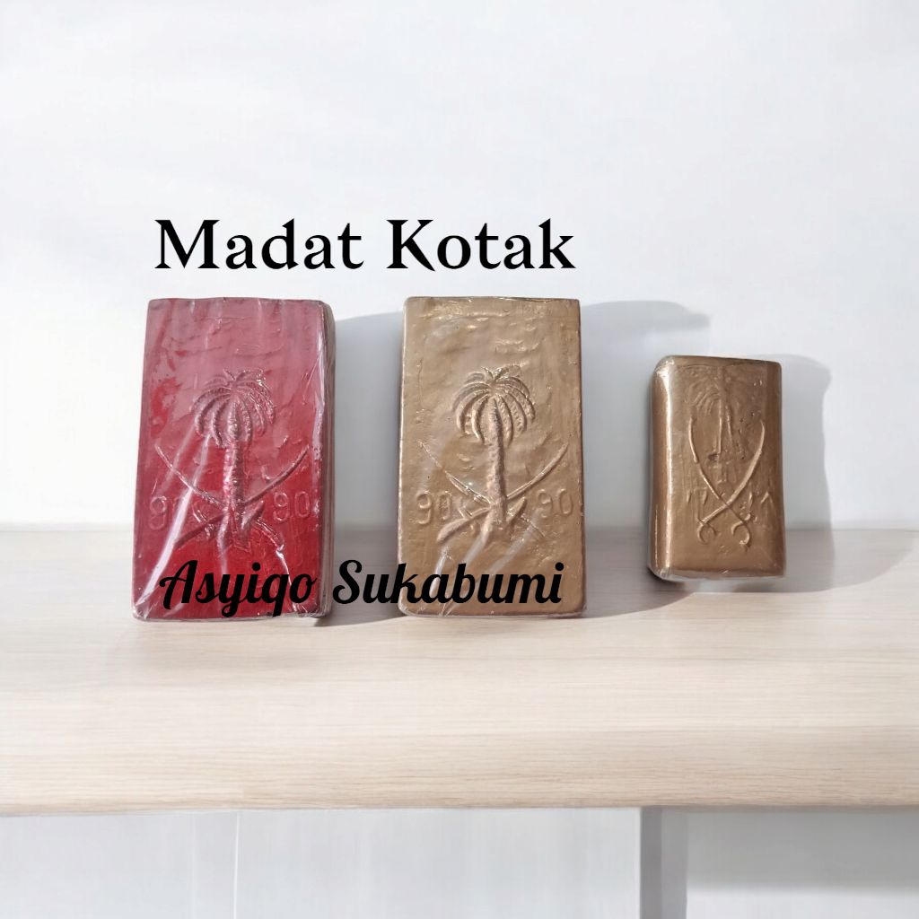 Buhur Aromaterapi Madat Pres Kemasan Kotak