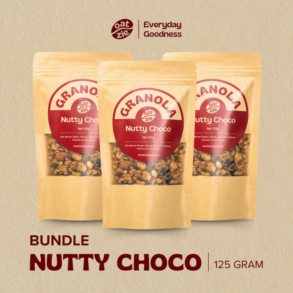 

Oatzie Granola - Nutty Choco Bundle (3 X 125 GR)