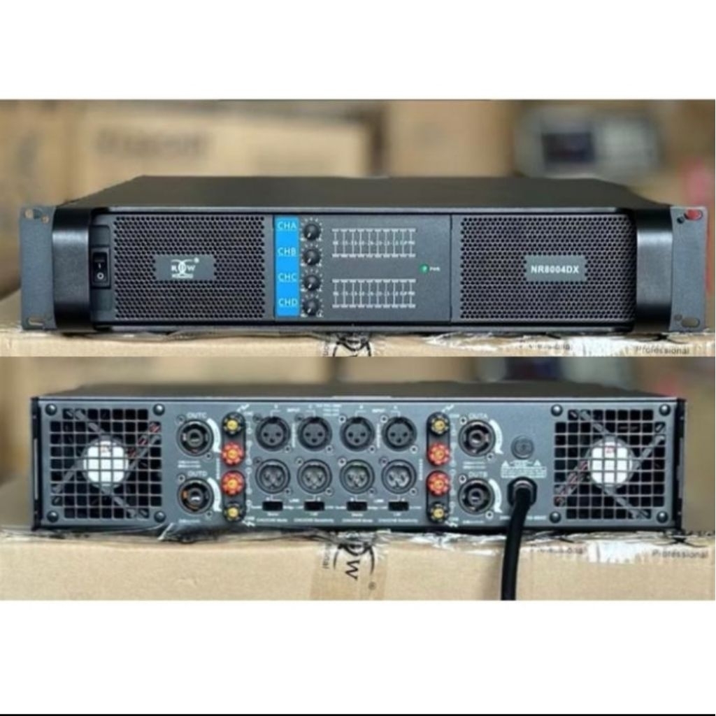 POWER AMPLIFIER RDW NR8004DX ORIGINAL RDW POWER