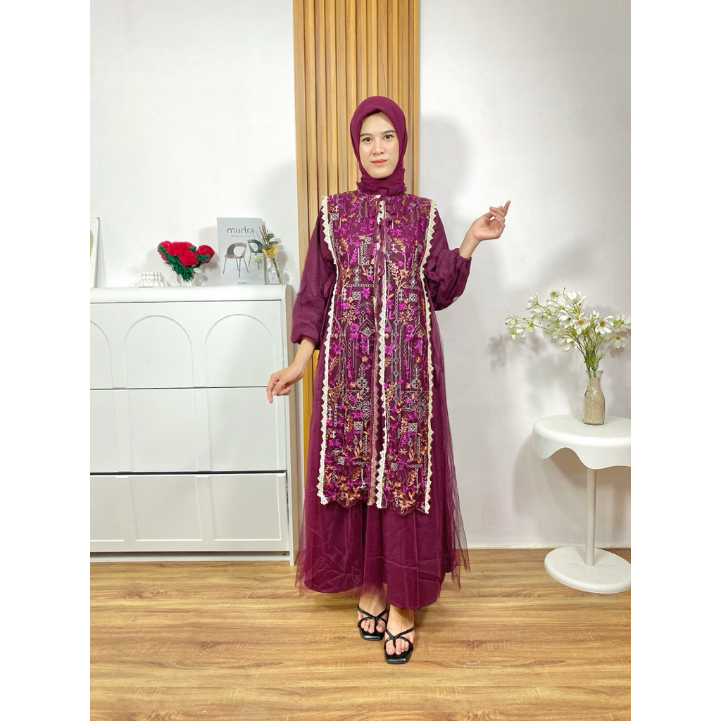 GAMIS SET OUTER BRUKAT