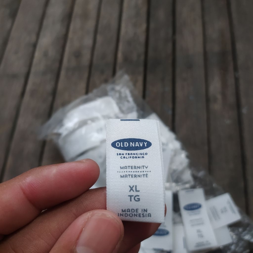 

Size Tag Old Navy