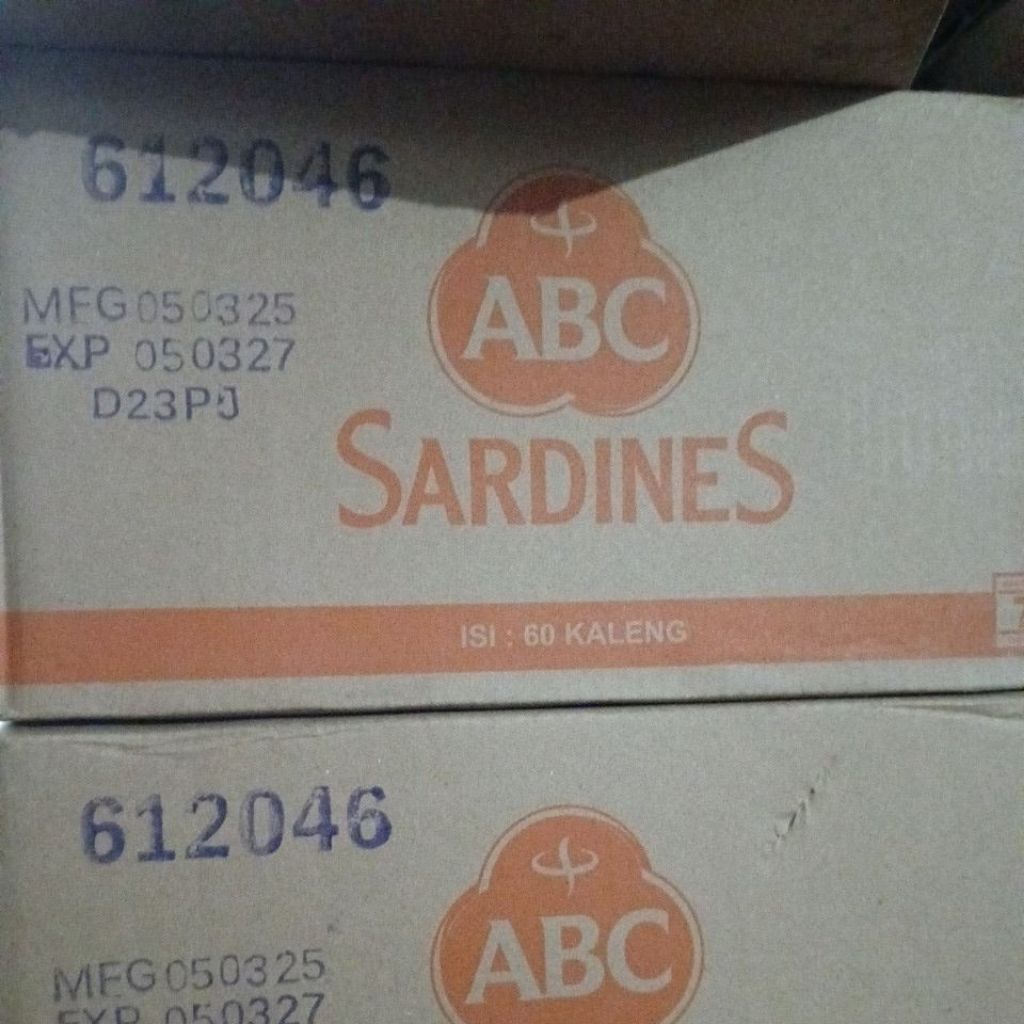 

Sarden ABC Cabai 155gr perdus isi 60pcs