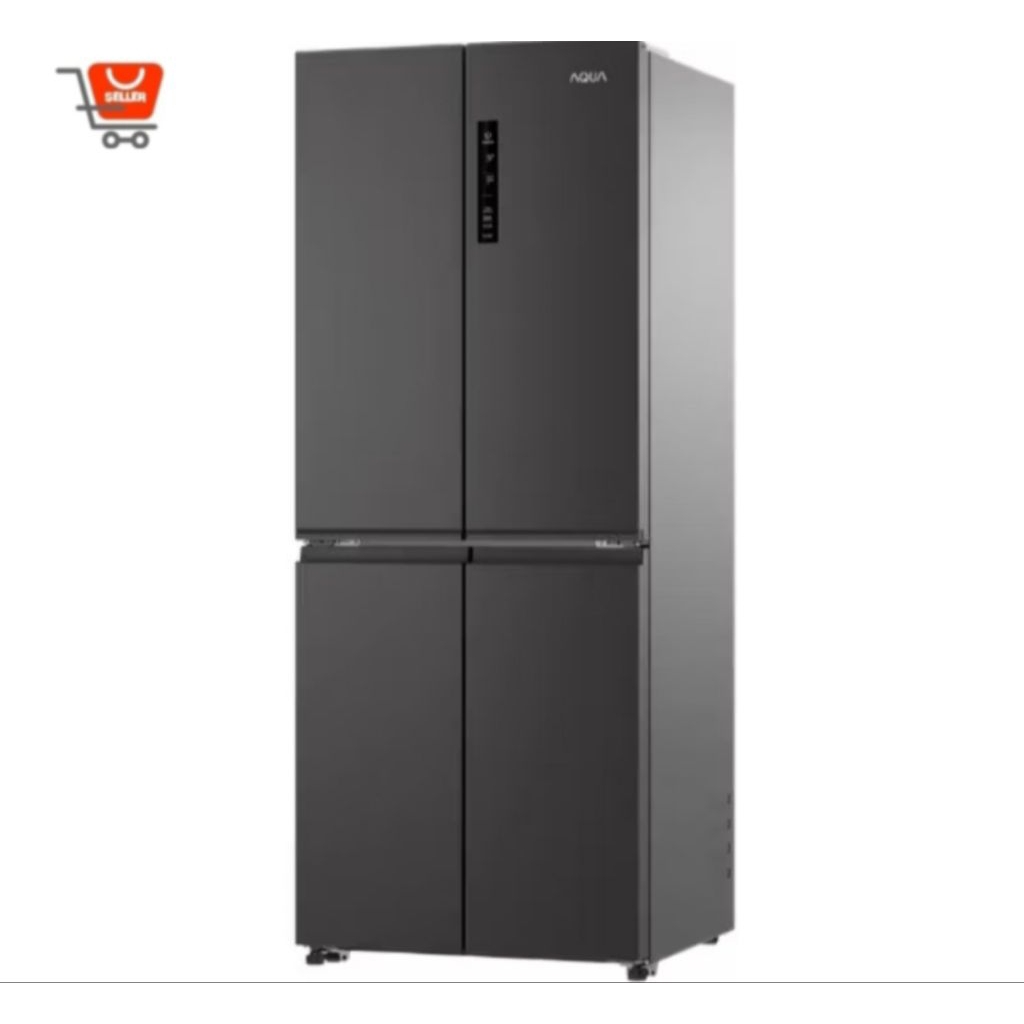 KULKAS AQUA 4 PINTU AQR-CTD506RGC(CB) INVERTER