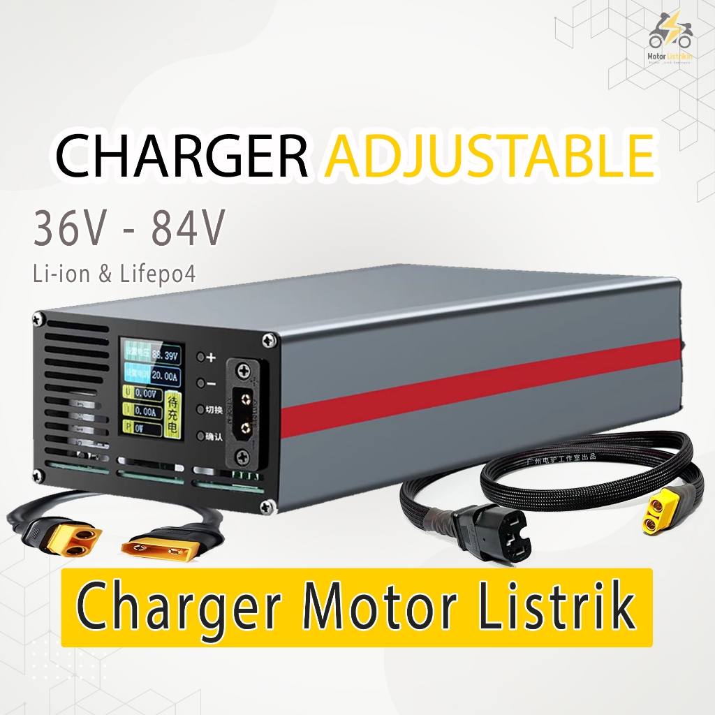 Charger Adjustable Motor Listrik