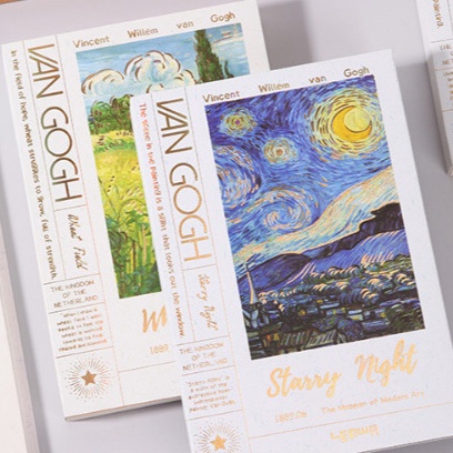 

KODE F56V Sketch Book A5 Lenwa Vangogh BlingBling
