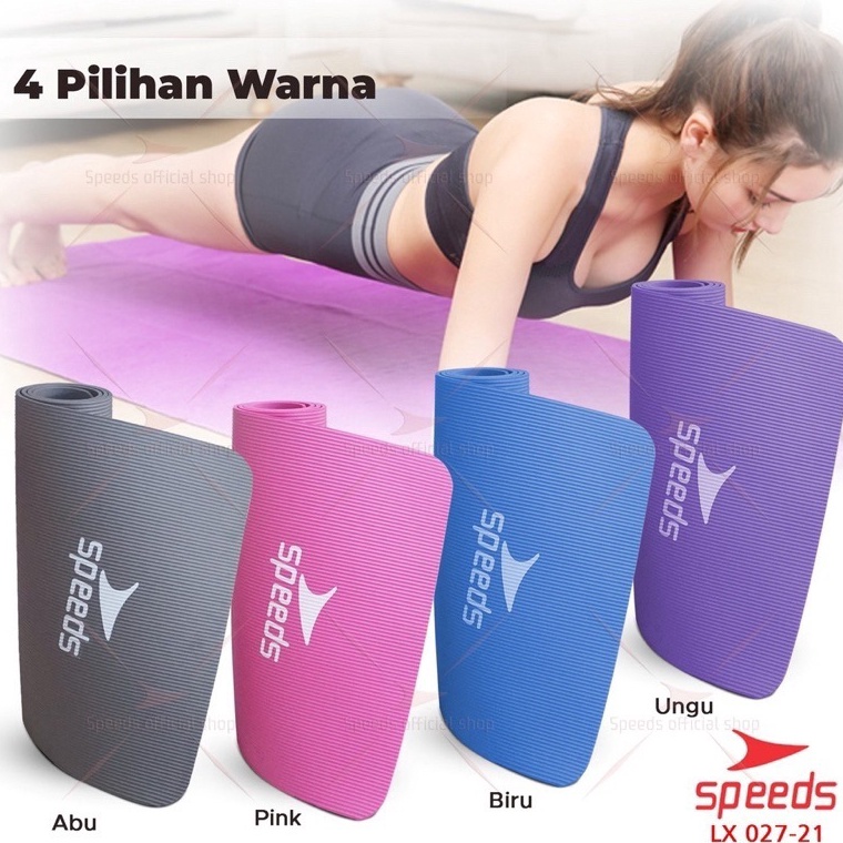 KODE R46P COD SPEEDS Matras Yoga NBR Yoga Mat Alas Olahraga Yoga Senam Lantai Karpet Tikar 2721