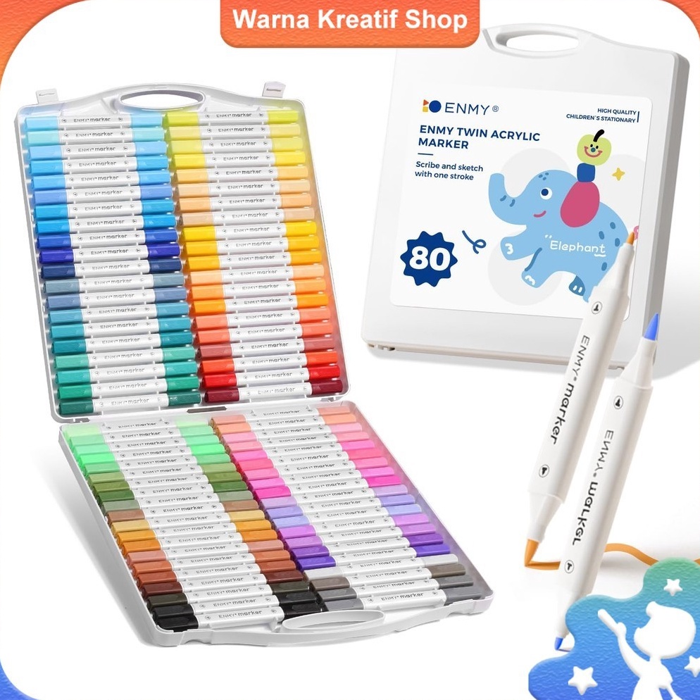 

KODE C43B Set Marker Akrilik 364868 Warna yang Beragam dan Menarik untuk Seni