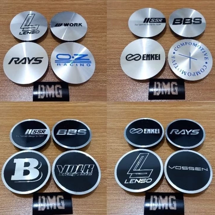 KODE H16R Dop velg racing mobil variasi diameter 65 cm harga 4pcs