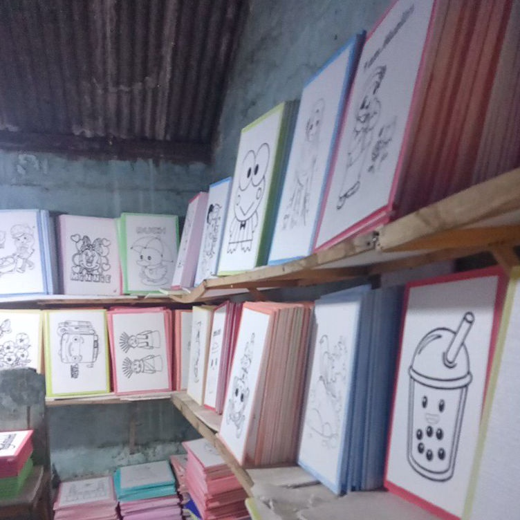 

KODE F36K 1 pcs Styrofoam bergambar list cat tersedia lebih dari 5 karakter34