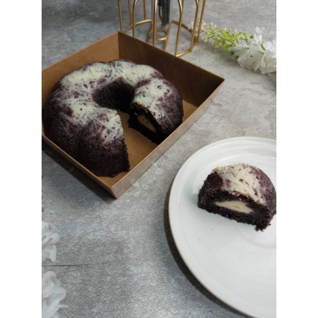 

Bolu Ketan Hitam Cream Cheese Viral