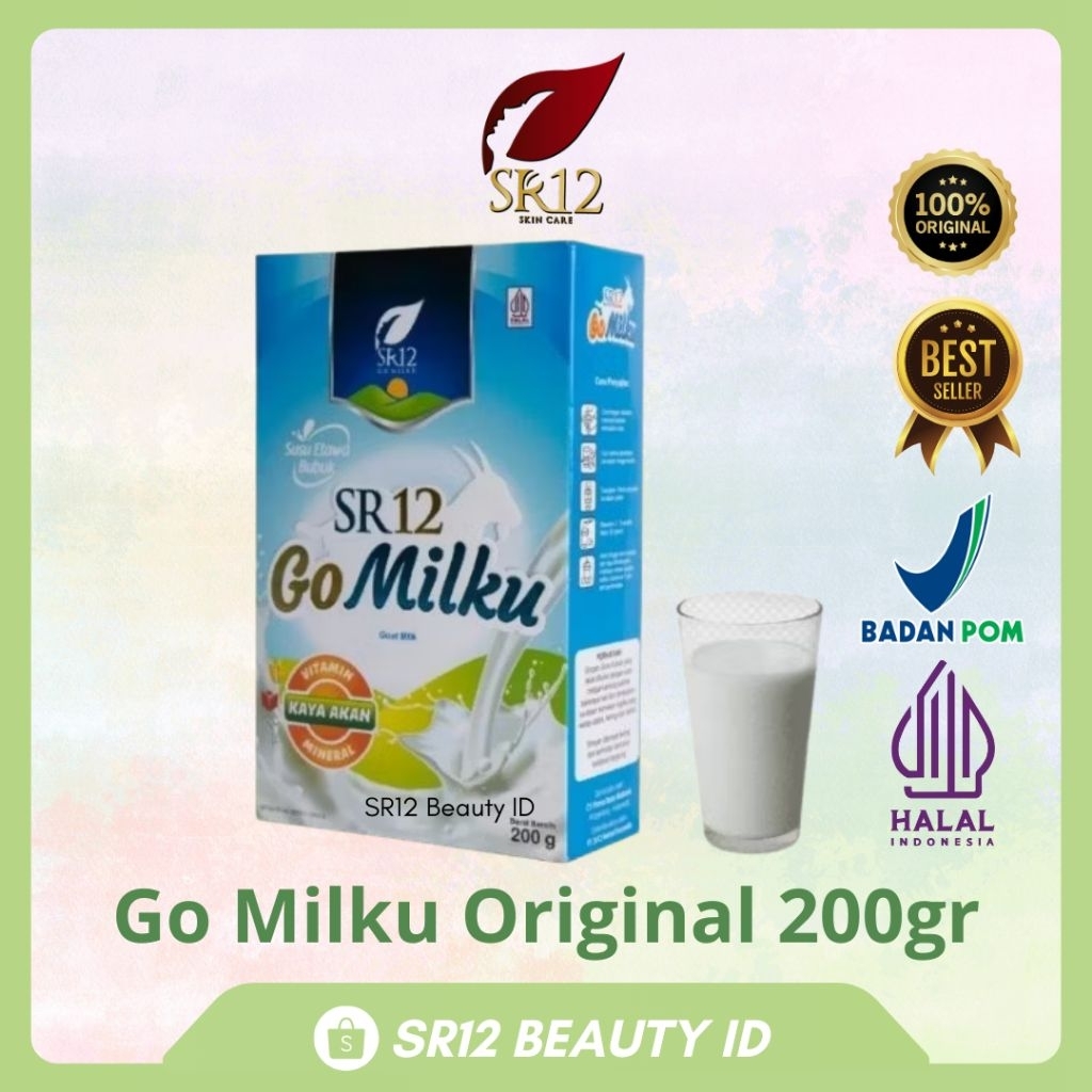 

GoMilku ORIGINAL 200gr SR12 Susu Kambing Etawa - SR12 Beauty ID