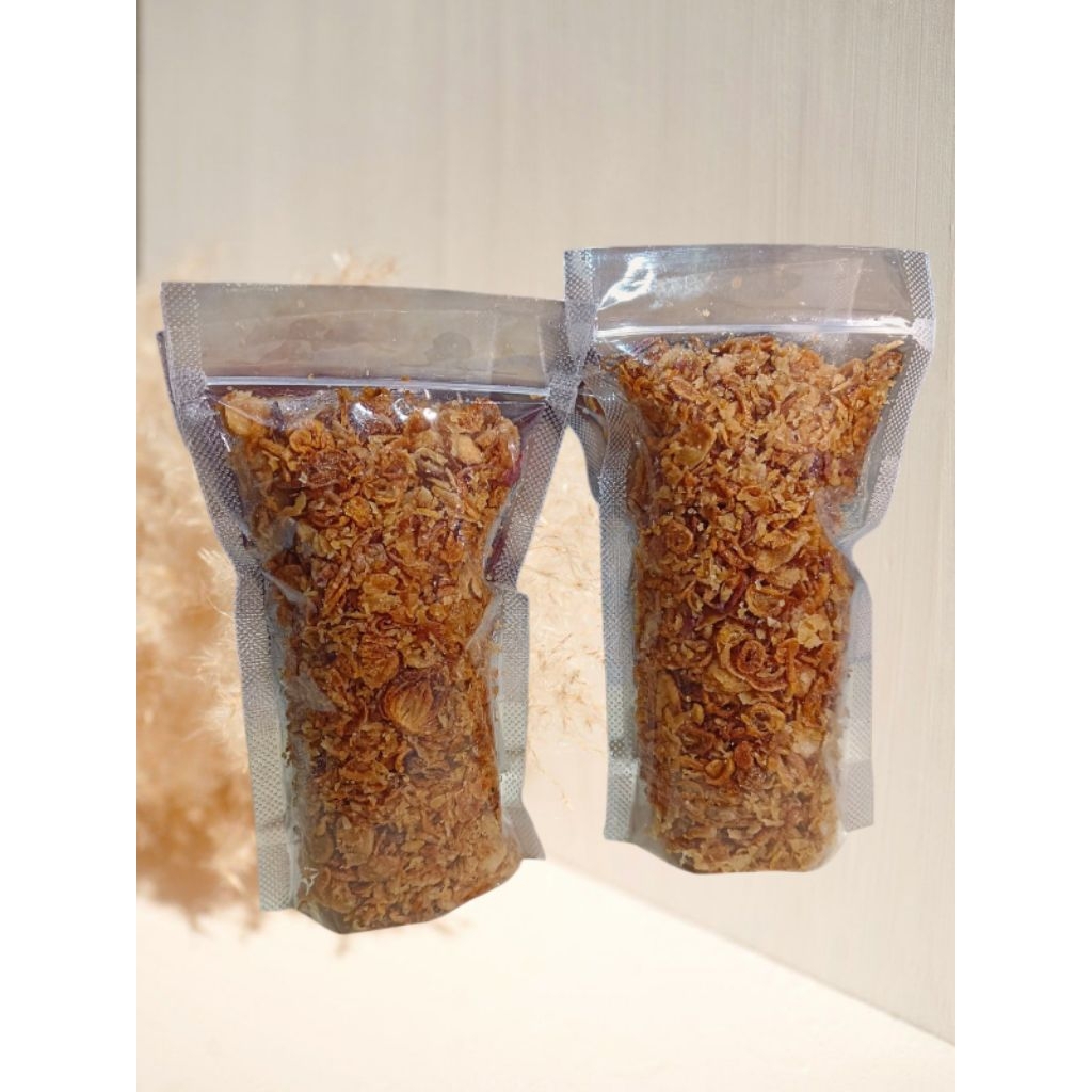 

Bawang merah goreng 100 gram asli renyah gurih
