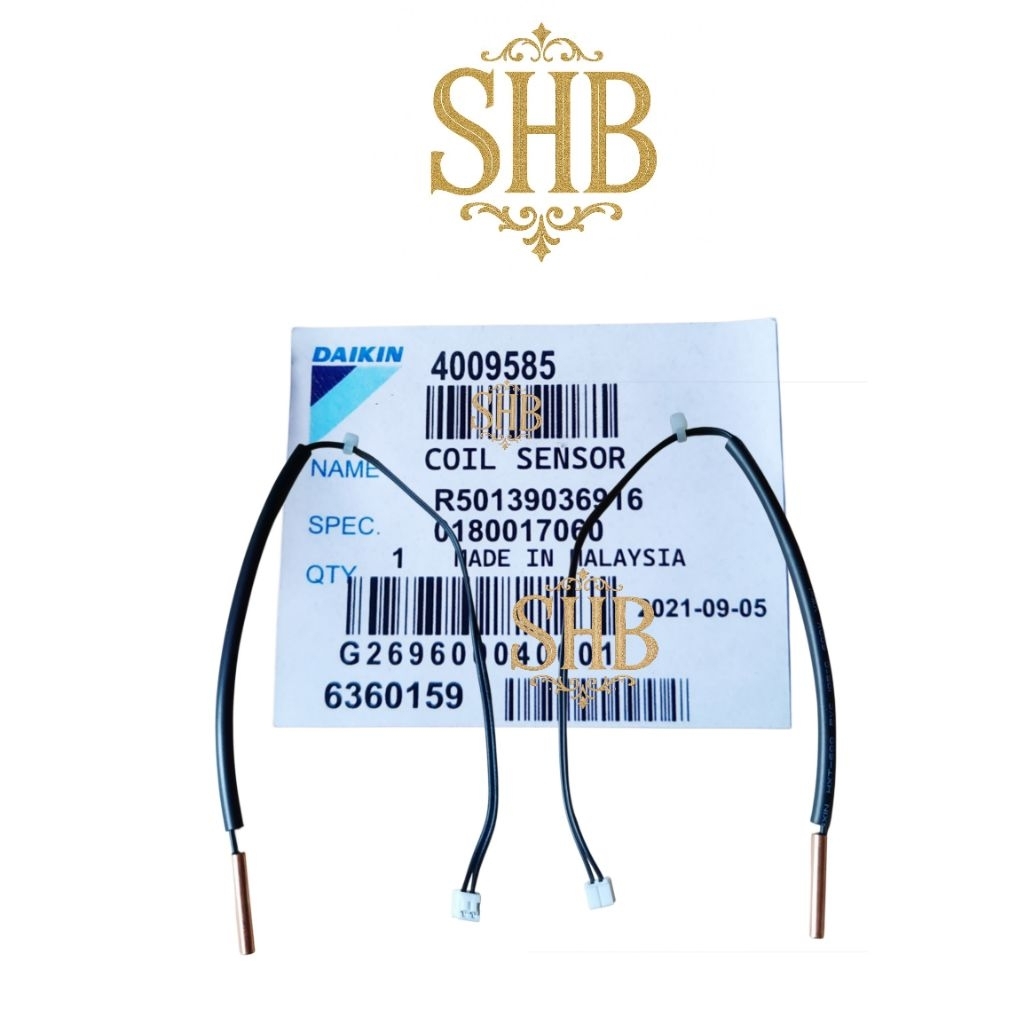 Thermistor AC DAIKIN MALAYSIA original 1/2 PK - Sensor suhu dingin AC DAIKIN original - Termis ac 1/