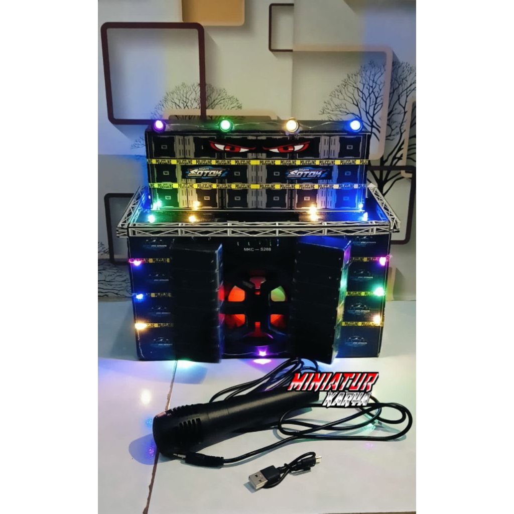 MINIATUR SOUND HOREG VERSI GANTUNG