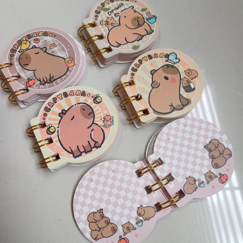 

Note mini bulat CAPYBARA 11953