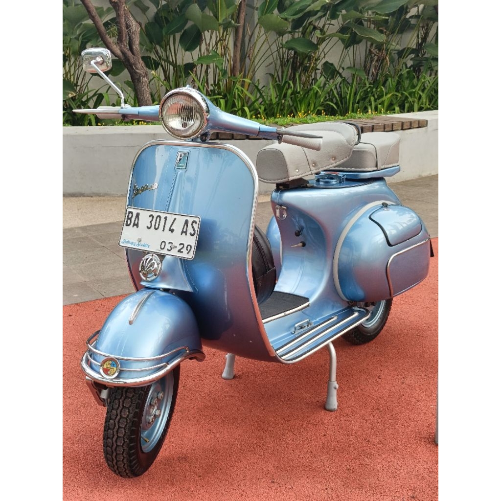Vespa Vbb 1965 Biru