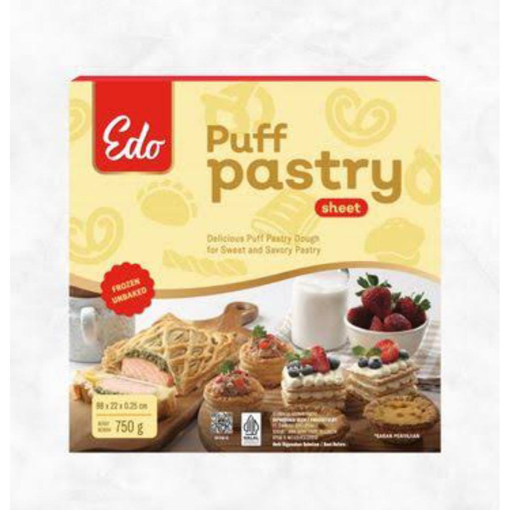 

Edo puff pastry 750gr
