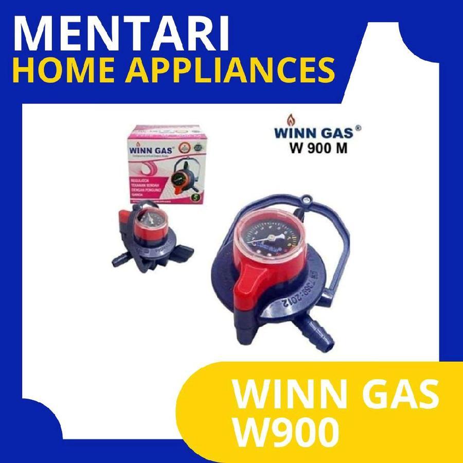 REGULATOR DENGAN PENGAMAN WINN GAS W900 M Kompor pengunci anti bocor ori