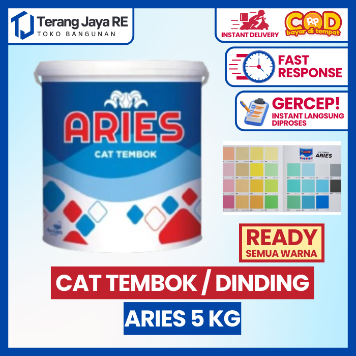 Cat Tembok Aries 5kg - AVIAN