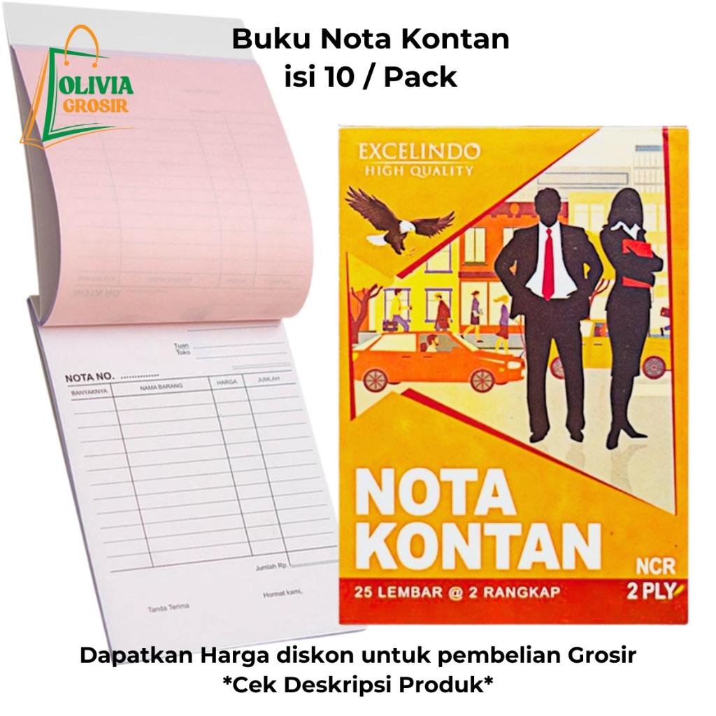 

Buku Nota Kontan (Pack)