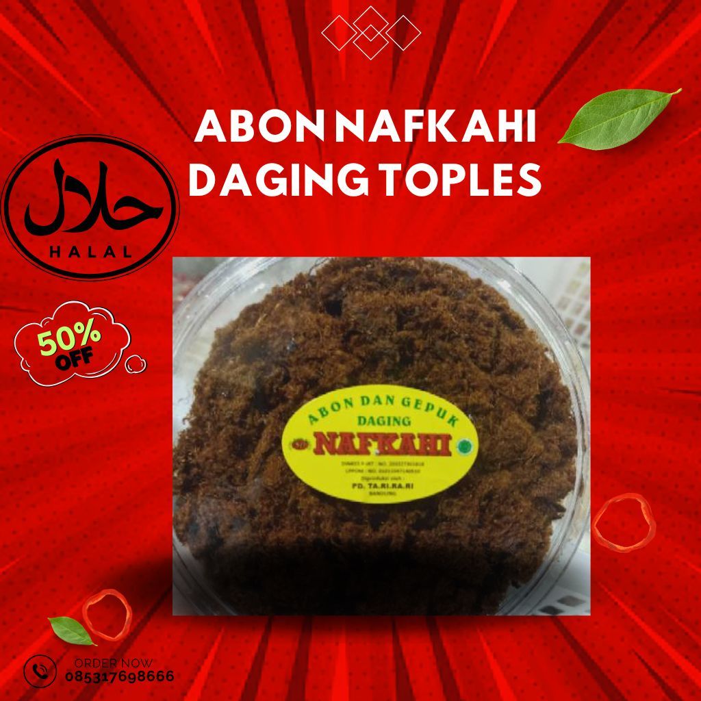 

CEMILAN CEUROMLAH - Gepuk Abon Nafkahi Daging 100 Gram Bandung