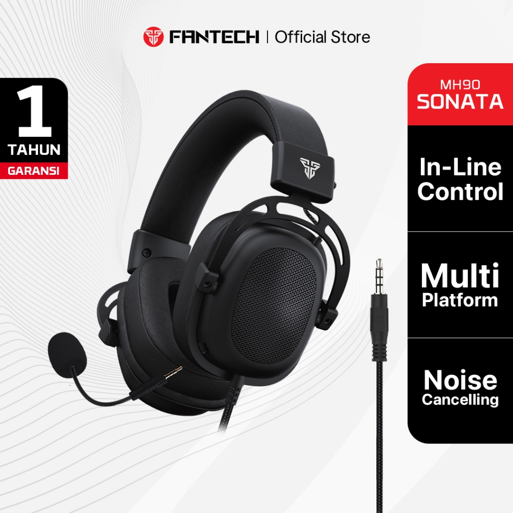 Fantech SONATA MH90 Headset Gaming Mobile Multiplatform FREE SPLITTER