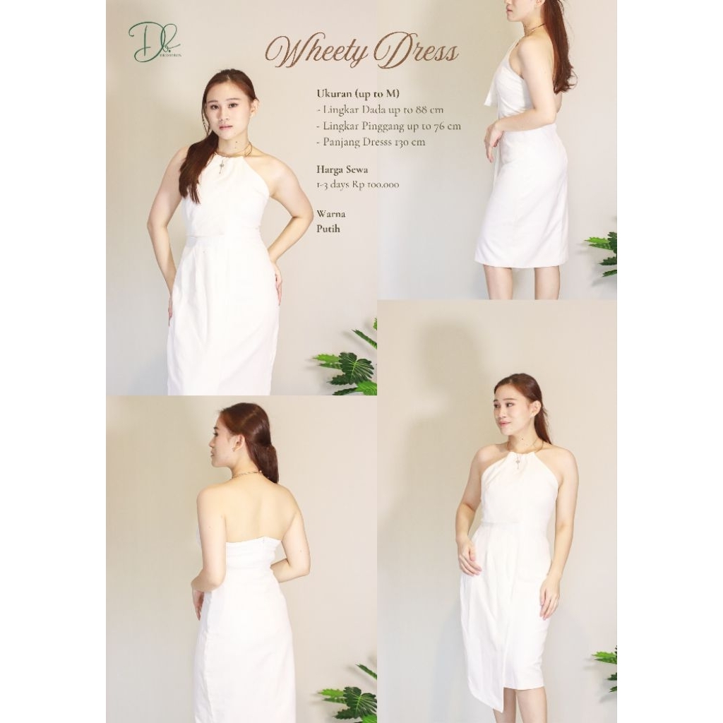 (RENT/SEWA) Wheety Dress - Dress Pesta