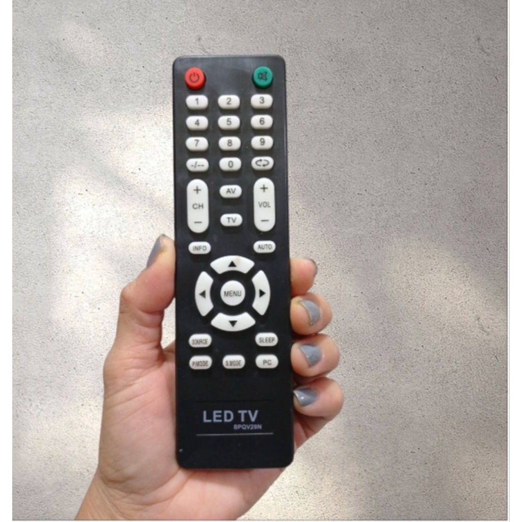 Remote remot TV LCD LED JUC, Aoyama dan Ikedo SPQV29N  remote remote tv led JUC/Aoyama/ikedl