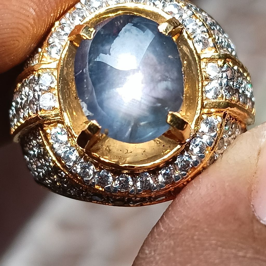 blue sapphire Ceylon srilanka no heat
