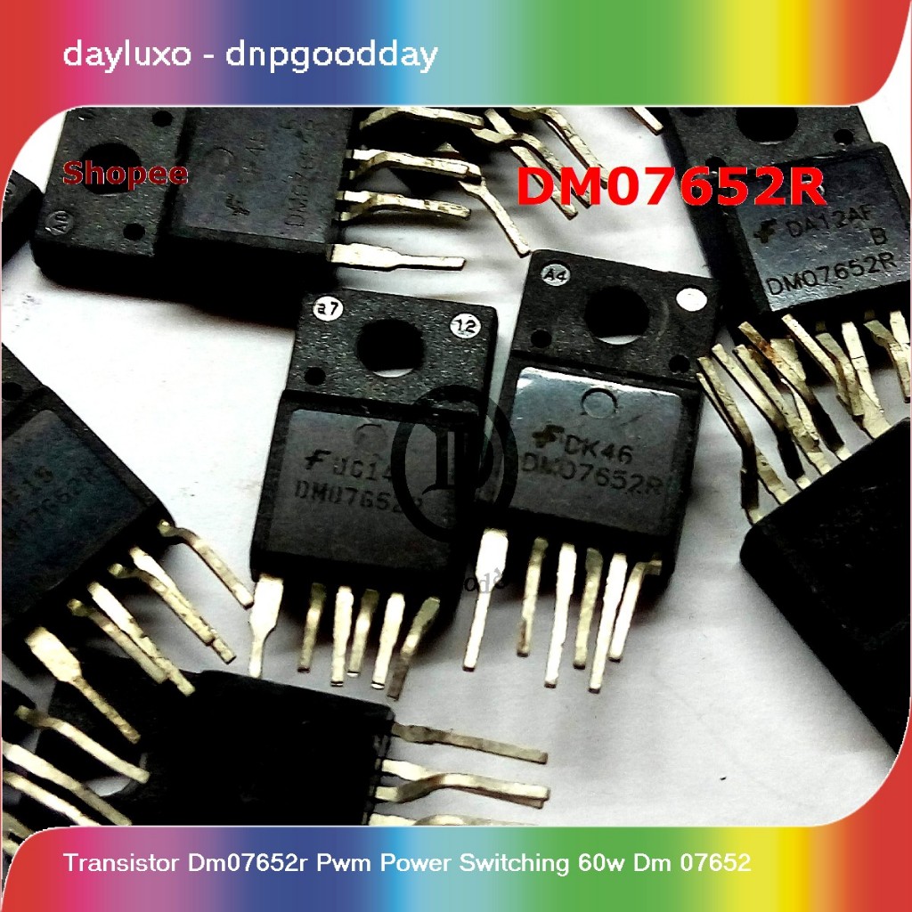 transistor dm07652r pwm power switching 60w dm 07652