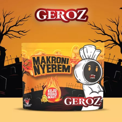 

Geroz - Makroni Nyerem - Rasa Keju Pedas