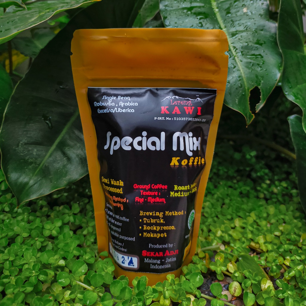 

Lereng Kawi - Kopi Bubuk - Special Mix Koffie