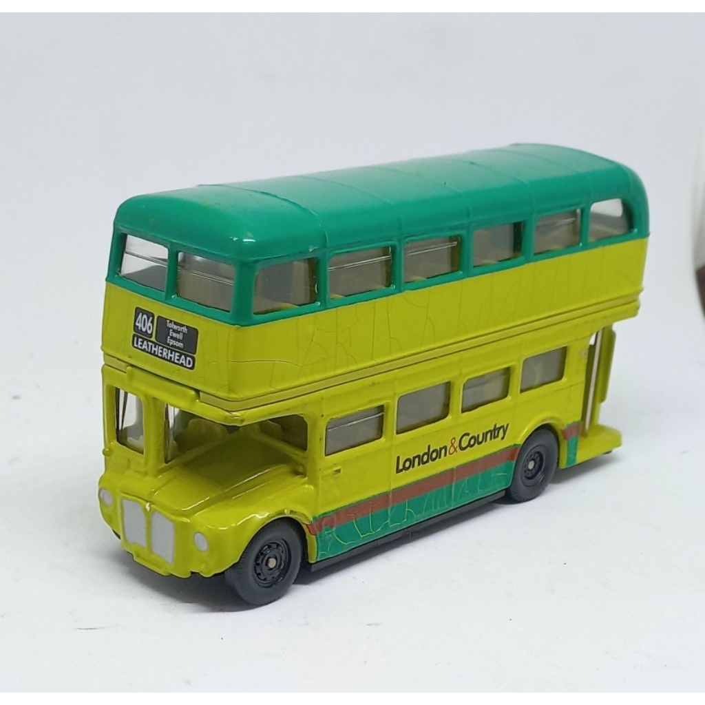 oxford diecast leyland double decker bus london & country vintage model loose diecast 1/76 (t)